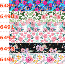10 ярдов-разные размеры-корсажная лента с рисунком свежих мелких цветов 2024 - купить недорого