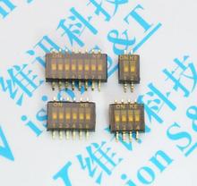 10 Uds DSHP04TSGER 1,27mm 2 4 6 8 bits marcar el código interruptor 2 4 6 8 carretera SMD-8 mejor calidad 2024 - compra barato