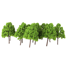 25 шт. модель макета поезда деревья 1: 150 Н масштаб садовая военная игра диорама декорации аксессуар 2024 - купить недорого