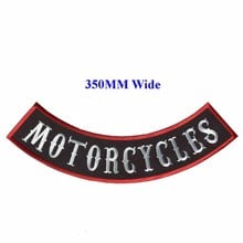 MOTORCYCLES biker patches embroidered iron on patches for full back jackets clothing embroidery rocker MC patches in stock 2024 - buy cheap