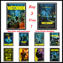 Watchmen White Coated Paper Posters Bar Cafe Living Room Dining room Wall Decorative Paintings Frameless 2024 - buy cheap