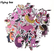 Flyingbee 38 Pcs Creative theme Cartoon PVC stickers Scrapbooking for phone luggage laptop bicycle guitar Sticker Decal X0283 2024 - buy cheap
