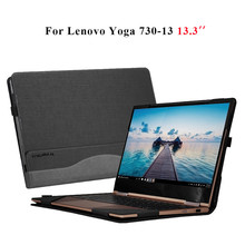 Capa para laptop para lenovo yoga 730 13.3 "destacável capa magnética pu capa de couro protetora lenovo yoga 1999-13 730-13ikb 2024 - compre barato