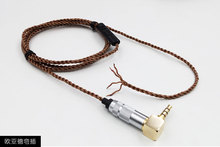 diy earphone wire with mic 5n single crystal copper wire 4 share 2024 - buy cheap