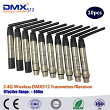 Transmisor dmx inalámbrico Super WDMX, sistema DMX512, envío rápido por DHL 2024 - compra barato