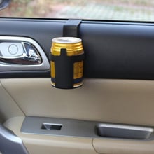 Soporte negro para vasos de coche, soporte para botellas de bebidas, gancho contenedor para Interior de camión y coche, montaje para tablero de ventana, 1 Uds. 2024 - compra barato