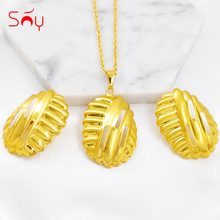 Sunny Jewelry Hot Selling Jewelry Set For Women Earrings Pendant Necklace Dubai Fashion Jewelry For Party Gift Jewelry Findings 2024 - buy cheap