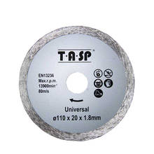 2pcs 110mm Diamond Cutting Disc Marble cutter Blade Wet & Dry Cutting of Masonry Concrete Stone Roof Tile 2024 - buy cheap