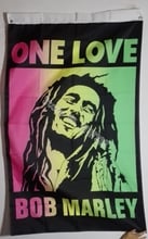 Bandeira do bob marley one love jamaica rasta, venda quente de bandeira 3x5 pés x 90cm com furos de metal 2024 - compre barato