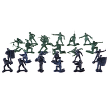 24 Pcs 5cm Plastic Army Men Action Figures Soldiers & Police Toy 2024 - buy cheap
