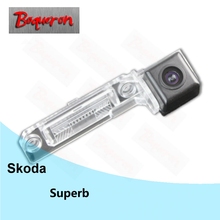 BOQUERON-cámara de visión nocturna para Skoda Superb 2002 ~ 2008 HD CCD, cámara de marcha atrás de aparcamiento, vista trasera de coche, NTSC PAL 2024 - compra barato