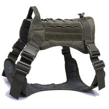 Tactical Service Dog Vest Molle Hunting Dog Training Combat Vest Hunting Clothes High Quality 1000D Nylon Durable 2024 - buy cheap
