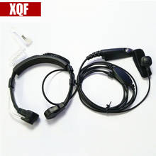 XQF Adjustable Throat Mic Finger PTT Earpiece for Motorola for GP328 GP338 GP340 GP380 Two Way Radio Walkie Talkie Wholesale 2024 - buy cheap