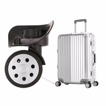 THINKTHENDO-rueda giratoria de repuesto para equipaje, pieza de repuesto para maleta, ruedas giratorias, 4 Uds., 360 2024 - compra barato