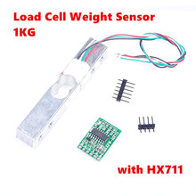 Módulo convertidor de ruptura HX711 ADC, Sensor de peso Digital de celda de carga, 1KG, báscula electrónica portátil de cocina, celda de carga de 1kg 2024 - compra barato