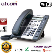ATCOM A20W VOIP SIP WiFi Phone Entry-level business wireless telephone Support 6 sip lines 2024 - buy cheap