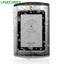 LPSECURITY-Lector de carcasa de Metal para puerta, lector de carcasa de Metal, RFID EM ID, 26 bits, 125KHz, Wiegand, resistente al agua IP65 2024 - compra barato