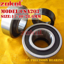 ZOKOL bearing CSA203 Pillow Block Ball Bearing 17*40*28.6mm 2024 - buy cheap