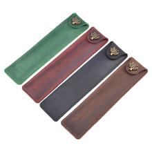 Leather Pen Holder Color Options Fountain Pen Pouch Pencil Holder Handmade Ballpoint Pen Protective Sleeve Cover For Office 2024 - buy cheap
