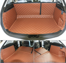 Хорошее качество! Специальные коврики для багажника автомобиля для Mazda 3 hatchback 2013-2009, водонепроницаемые коврики для багажника, коврики для багажника для Mazda 3 2010 2024 - купить недорого