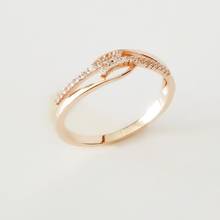 New Fashion Ring 585 Gold Color Women Jewelry Cubic Zircon Wedding Jewelry Trendy Vintage Rose Gold Color Women Wedding Rings 2024 - buy cheap