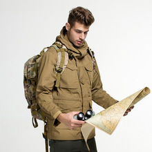 Chaqueta de combate militar para hombre, impermeable, a prueba de viento, para caza, abrigo resistente tico M65 2024 - compra barato