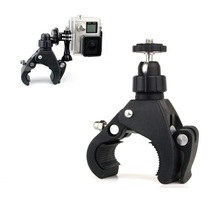 Adaptador de montaje para bicicleta Go pro Hero 7, 6, 5, 4, 3 +, cámara de acción giratoria de 360 grados, accesorios de SJCAM 2024 - compra barato