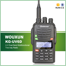 Wouxun-walkie-talkie de doble banda, Radio bidireccional, KG-UV-6D V/U, 136-174/400-480MHz 2024 - compra barato