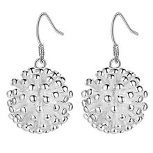fireworks bling beautiful Top quality free shipping silver plated Earrings for women fashion jewelry /GFINHPWF XRFGPHPB 2024 - buy cheap