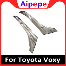 ABS Chrome Faróis Tira Especial Modificado Acessórios de Decoração Tampa Da Guarnição Para Toyota Noah Voxy R80 Mid-2017-2019 facelifted 2024 - compre barato
