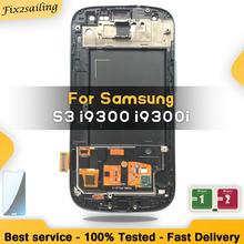For Samsung Galaxy S3 lcd screen i9300 Super LCD Display lcd Tested touch screen Digitizer Assembly with Frame Free shipping 2024 - buy cheap