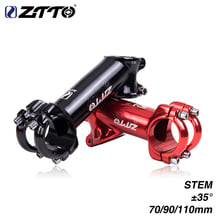 ZTTO 70 90 110mm 35 Degree High-Strength Lightweight 31.8mm Polished Stem For XC AM MTB Mountain Road Bike Glossy Bicycle Part 2024 - buy cheap