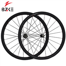 BZKE carbon wheelset 700c chilcher carbon wheels road carbon bicycle wheels Fastace straight pull hubs 9*100mm/10*135mm 2024 - buy cheap