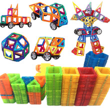 143-47PCS Magnet Toy Building Blocks Magnetic Construction Sets Designer Kids education toddler Toys for children Christmas Gift 2024 - buy cheap