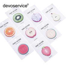Kawaii Fruit Sticky Note Memo Pad Post Note Office Planner N Times Sticker Paper Decoration Stationery Office School Supplies 2024 - buy cheap