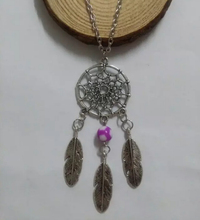 HOT !!!New Fashion Dreamcatcher Vintage Charm Choker Dream Catcher Feather Football Beads Pendant Necklace Jewelry B586 2024 - buy cheap