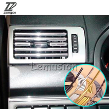 Molduras para interior automotivo, zd, 3m, faça você mesmo, tira cromada, para mitsubishi asx, skoda, octavia, a7, a5, rapid, fabia yeti superb, volvo, xc60, s60, xc90 2024 - compre barato