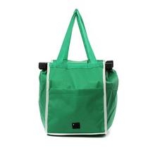 Reusable Large Trolley Clip-To-Cart Grocery Bag Tote Handbags Supermarket Shopping Storage Bags Heavy Duty Bolsas 2024 - buy cheap