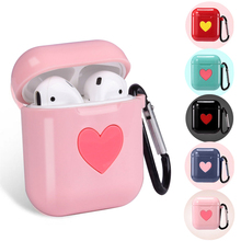 Headphone Silicone Case For Apple Airpods Air Pods Soft Earphone Protective Cover for Iphone 7 8 Anti-Lost Headset Accessory 2024 - buy cheap