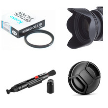52mm UV Filter + Lens Hood + Lens Cap + Cleaning Pen for Nikon AF-S DX NIKKOR 35mm f/1.8G / 18-55mm f/3.5-5.6G VR II Lenses 2024 - buy cheap