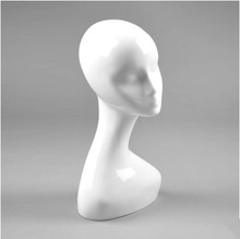 Free Shipping!! Mannequin Head Manikin Female Long Neck Head Stand Model for Wig hair Glasses Hat Jewelry Display 2024 - buy cheap