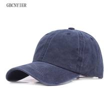 GBCNYIER High Quality Washed Cotton Snapback Cap Adjustable Baseball Cap Unisex Couple Cap Fashion Leisure Casual Hat 2024 - buy cheap