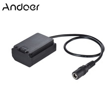 Andoer-Paquete de batería ficticia de NP-FZ100, conector de acoplador de circuito totalmente decodificado DC para Sony A7III, A9, A7RIII, A7SIII 2024 - compra barato