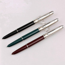 1pcs 007 student pen Black Green Wine Red  Fine gift Nib Fountain Pen 2024 - buy cheap