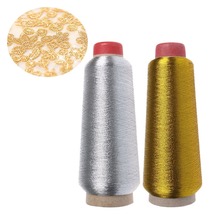 3000M Metallic Thread Embroidery Gold Silver Machine Embroidery Threads Polyester Sewing Thread Spools for Embroidery 2024 - buy cheap