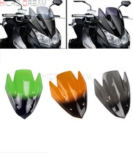 For Kawasaki Z1000 Z 1000  2010-2013 Motorcycles Windshield Wind Deflectors High Impact Acrylic Windscreen Protector 2024 - buy cheap