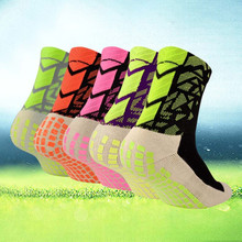 New Football Socks Anti Slip Soccer Socks Men Cotton Profesional Calcetines Ciclismo Hombre Yoga Socks Women Cycling Socks 2024 - buy cheap