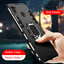 Capa de luxo para xiaomi redmi note 6 pro, mi 8 lite note 7, com anel de dedo, capa para xiaomi mi 5x 6x note 4x 5 4 pro 2024 - compre barato