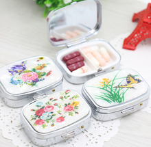 New Folding pill case Vitamin drug Medicine Organizer box Portable Pill Box Makeup Storage Container 2024 - buy cheap