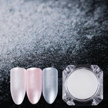 1.5g/Box Nail Powder Glitter Pearl Shell Shinny White Colors Pigment Dust Shimmer Nail Art Powder Decorations DIY 2024 - buy cheap